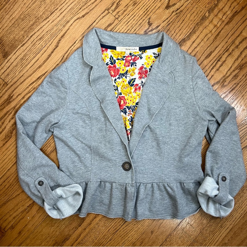 Rewind | Ruffled Blazer Jacket - Picture 8 of 14
